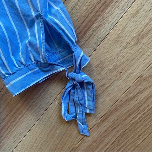 H&M Striped Off-the-Shoulder Top - Picture 4 of 5